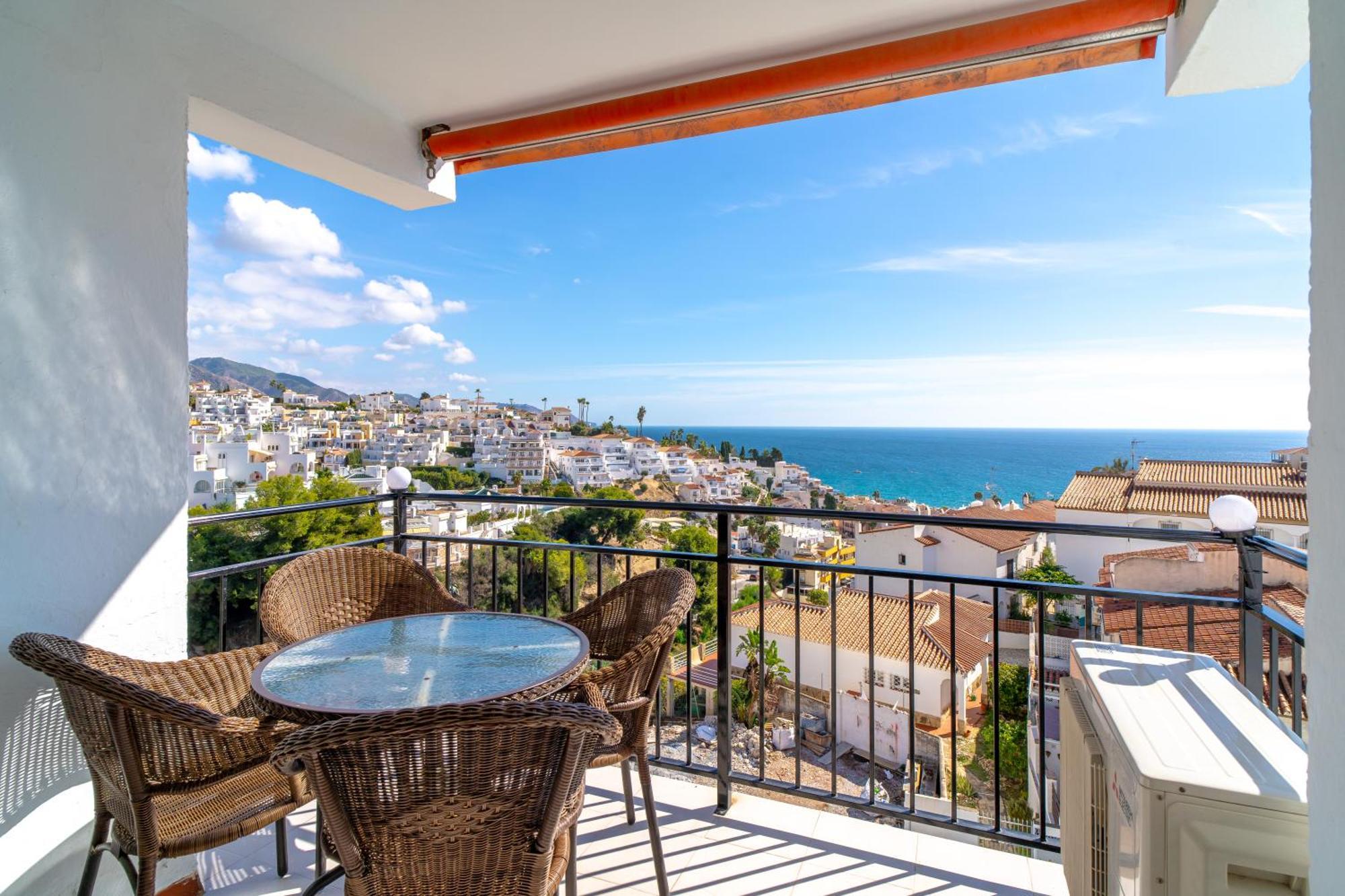 Miami 44 Seaview Casasol Leilighet Nerja Eksteriør bilde