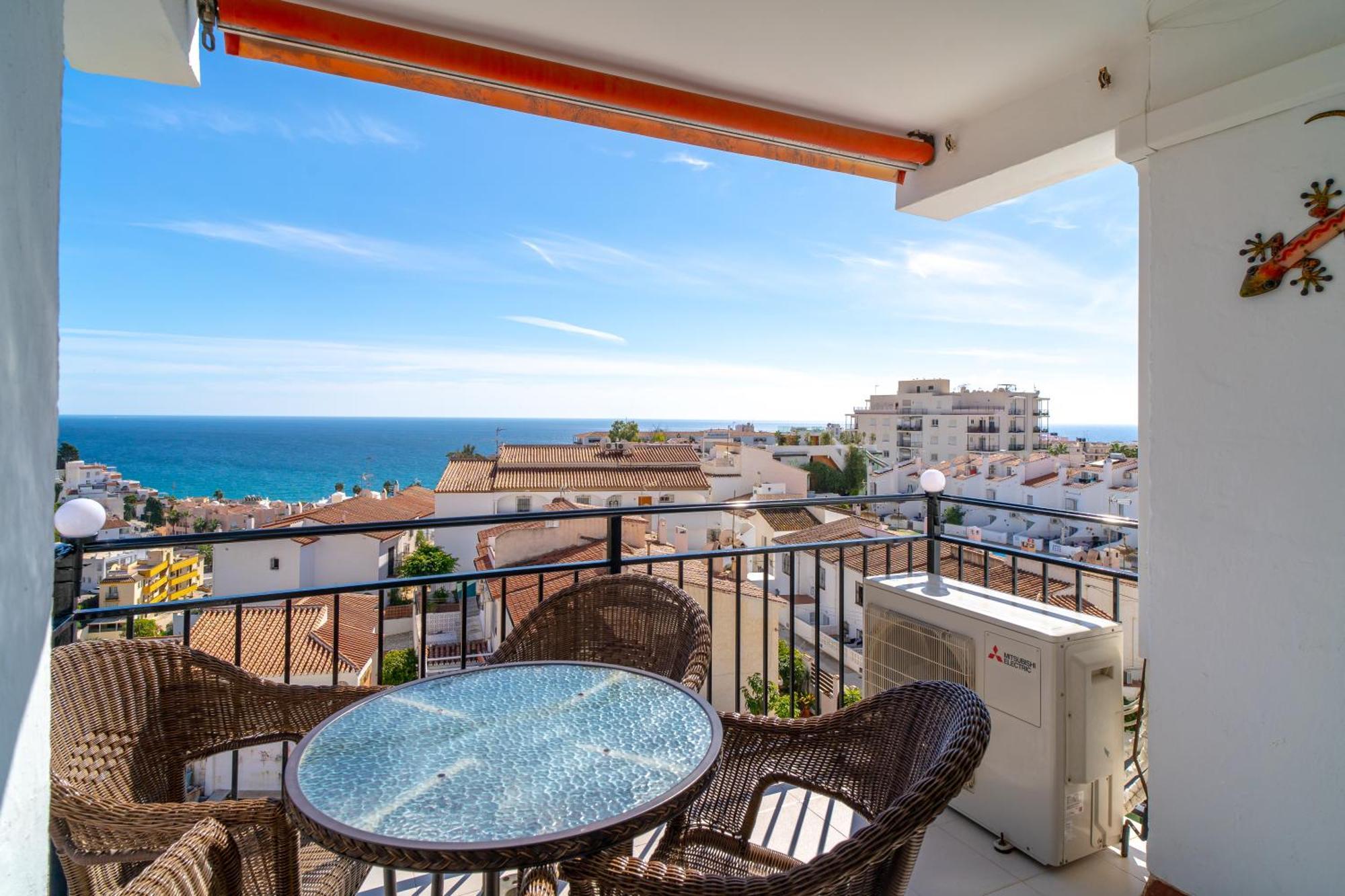 Miami 44 Seaview Casasol Leilighet Nerja Eksteriør bilde